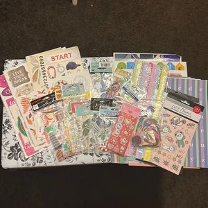 Bundle of craft supplies